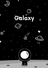 Black & white Galaxy