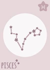 Pisces Sign'PurplePink'