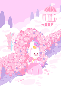 Cat at princess school
