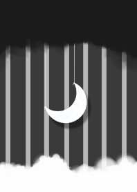 シンプルな月夜の壁紙