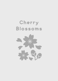 Cherry Blossoms18<Gray>