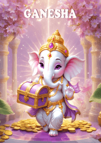 Ganesha, rich and prosperous.