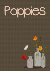 [R] Poppies 02 + Khaki |os