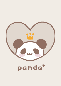 Panda Crown - Brown