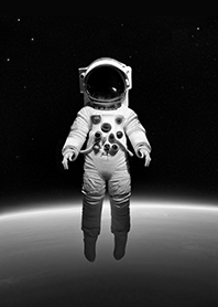 space traveler 4 Endless black white