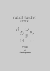 natural standard sense -silver-