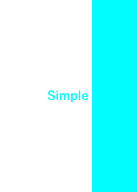 The Simple 2 colors No.1-W04