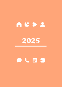 Simplicity in 2025(light orange)