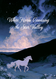 White Horse Crossing the Star Valley