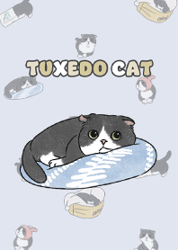 tuxedocat5 - alice blue