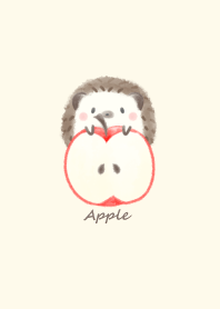 Hedgehog and Apple* -yellow-