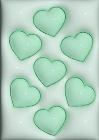 Plump heart Green