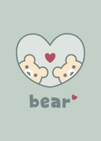 Bear Heart [Dullness Green]