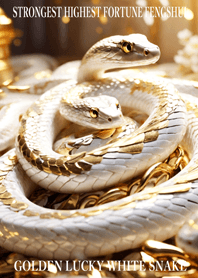 Golden Lucky White Snake 34