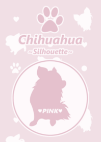 Chihuahua ~Silhouette~ PINK♡