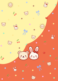 Bunny & Bear_Orange&Yellow.2w