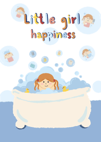 Little girl happiness.