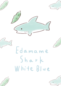 Simple Shark Edamame White and Blue
