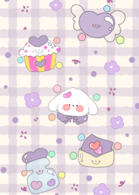 White dog with a swollen heart1