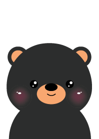 Simple Black Bear Theme Ver.2