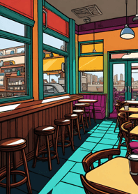 Cozy Coffee shop 8c01D9