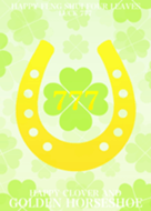 Happy clover and golden horseshoe 7