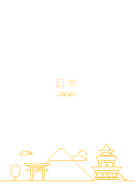Japanese cities(yellow)