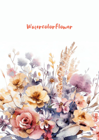 Watercolor Dry Flower - hisatot 2