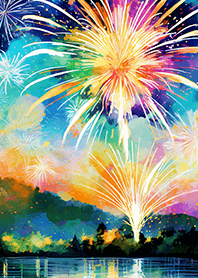 Beautiful Fireworks Theme#53
