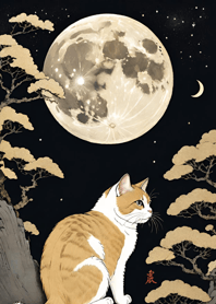 Cat under the Moon 476eC2