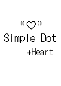 Simple Dot +Heart.