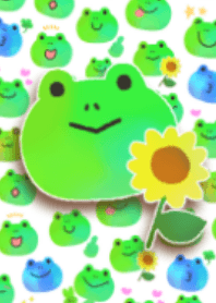 Frog face theme