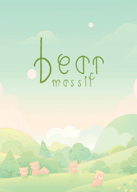 Happy bear in the green mountain 4