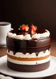 咖啡草莓巧克力蛋糕 GSIGL