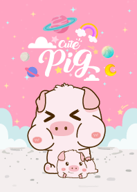 เจ้าหมูน้อยน่ารัก เลิฟพิ้งค์