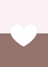Simple Two Tone Heart V.4