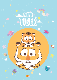 เจ้าเสือ น่ารักมินิ สีฟ้า