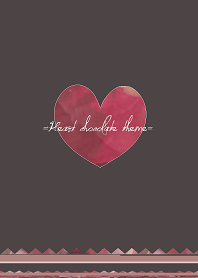 -Heart chocolate theme 2-