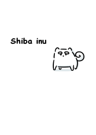 Japanese Shiba inu simple Theme