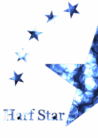 Half Star blue sparkle ver.