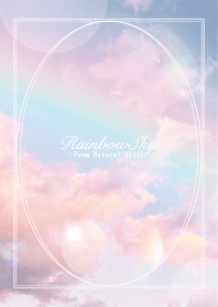 Rainbow sky #16 / Natural style