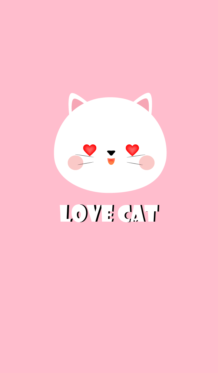 Simple Lover White Cat Theme (jp)
