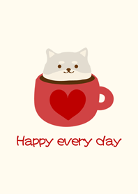 白い柴犬コーヒーカップ