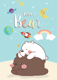 Bear Lover.(Blue Galaxy Ver.2)
