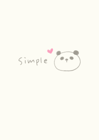 - Simple and cute panda- 2