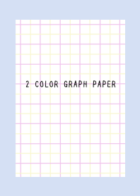 2 COLOR GRAPH PAPERj-PINK&YEL-BLUE GRAY