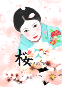 Sakura and kimono