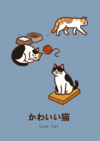 내 고양이들(모란디 블루)