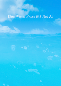Blue Water Photo 847 Not AI