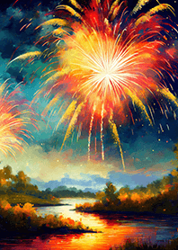 Beautiful Fireworks Theme#82